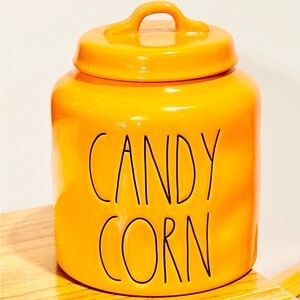 Candy corn canister